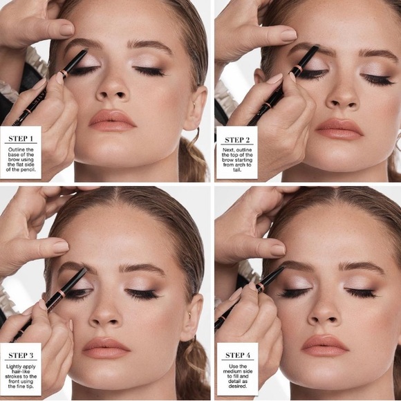 Brow bundle Anastasia Beverly Hills Brow Definer Triangular Pencil Dark Brown🎁 - Picture 9 of 13